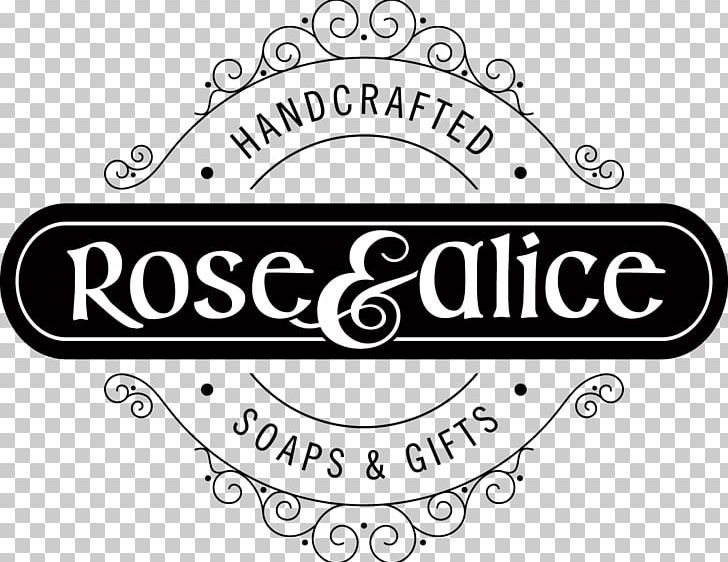 Rose & Alice Handcrafted Soaps And Gifts Soap Opera Logo PNG, Clipart, Alice, Area, Artisan, Black And White, Brand Free PNG Download