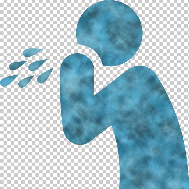 Cough Illness Flu PNG, Clipart, Aqua, Azure, Blue, Cough, Covid Free PNG Download