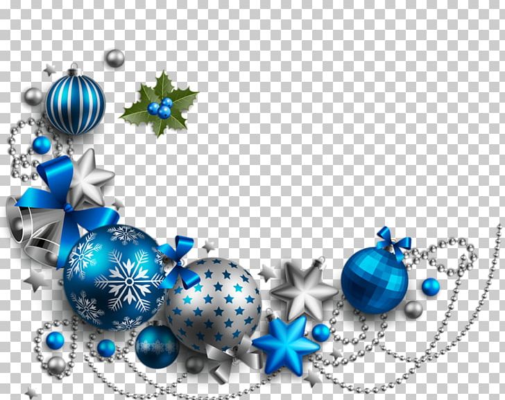 Christmas Ornament New Year PNG, Clipart, Aqua, Bead, Blue, Body Jewelry, Christmas Free PNG Download