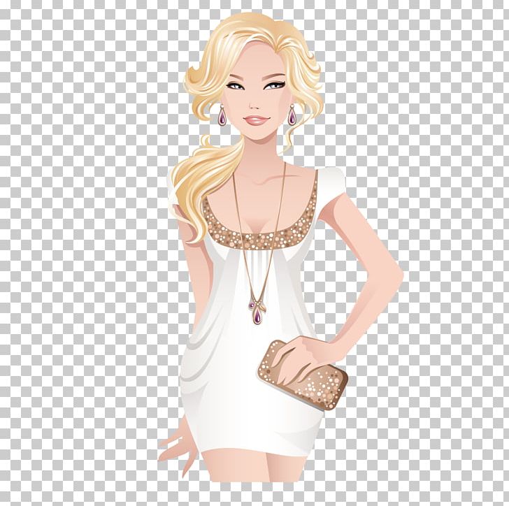 Fashion Illustration Model PNG, Clipart, Arm, Beige, Blond, Brown Hair, Business Woman Free PNG Download