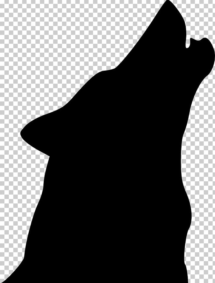Gray Wolf Drawing Silhouette PNG, Clipart, Animals, Art, Black, Black And White, Carnivoran Free PNG Download