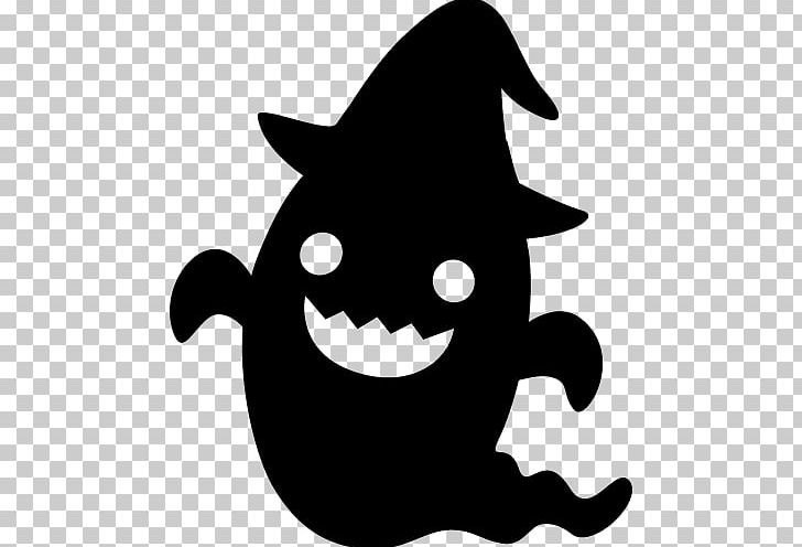Halloween Black And White Silhouette Obake PNG, Clipart,  Free PNG Download