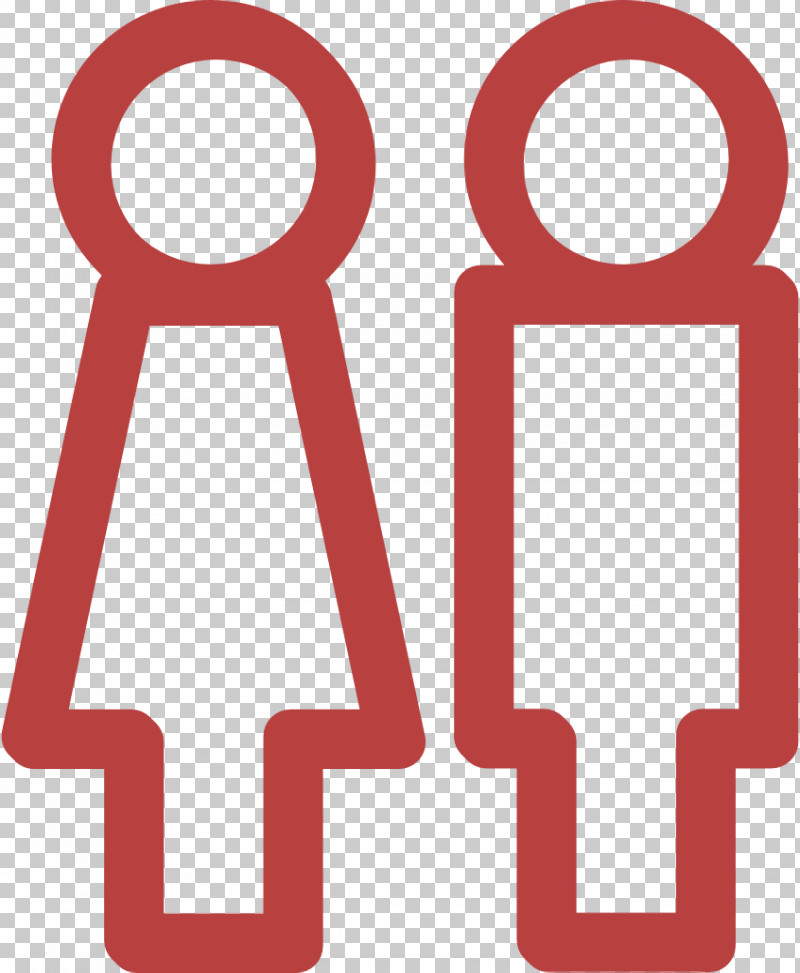 POI Public Places Outline Icon Restroom Icon Girl And Boy Icon PNG, Clipart, Geometry, Line, Logo, Mathematics, Meter Free PNG Download