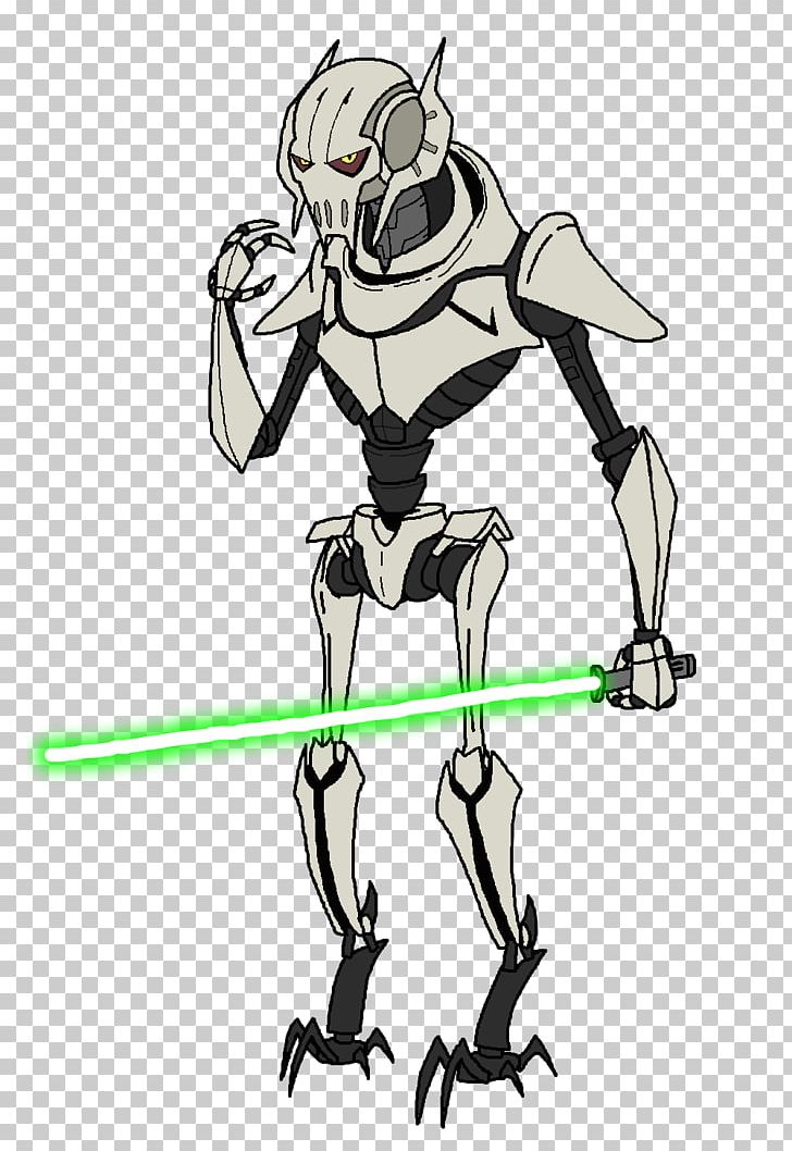 General Grievous Clone Wars Darth Maul Battle Droid PNG, Clipart, Arm, Art, Artwork, Cartoon, Clothing Free PNG Download