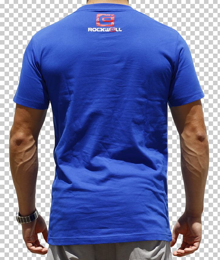 T-shirt Tennis Polo Neck Polo Shirt PNG, Clipart, Active Shirt, Blue, Cobalt Blue, Electric Blue, Jersey Free PNG Download