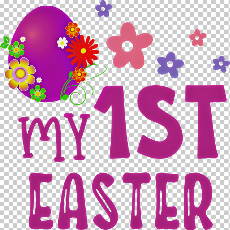 My 1st Easter Happy Easter PNG, Clipart, Balloon, Flower, Happiness, Happy Easter, Line Free PNG Download