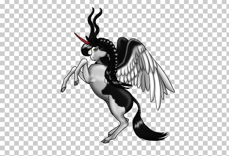 Horse Mammal Demon Animated Cartoon PNG, Clipart, Animals, Animated Cartoon, Bird, Black And White, Demon Free PNG Download