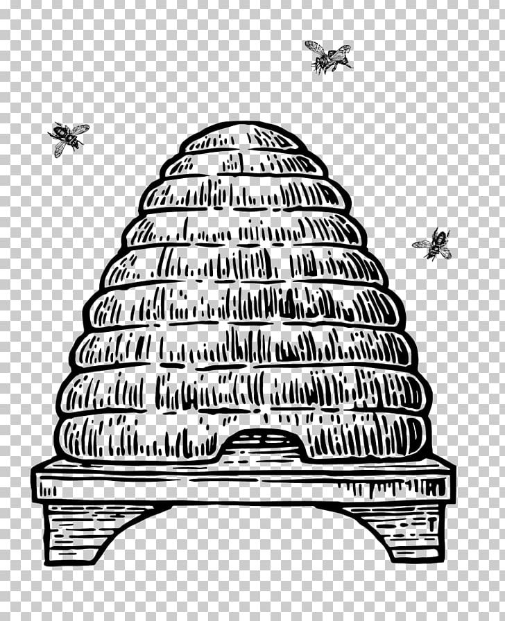 bee house clipart white