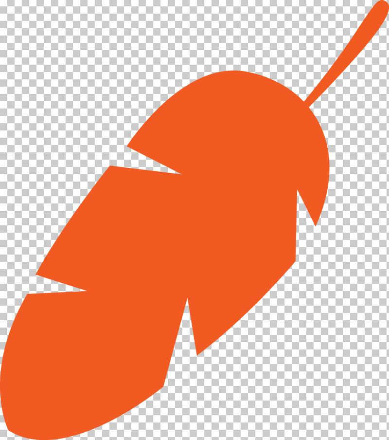 Leaf PNG, Clipart, Leaf, Line, Logo, Orange Free PNG Download