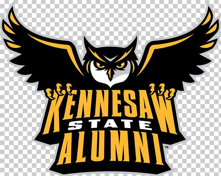 Kennesaw Extra Large Magnet Official State Owls Logo Kennesaw Alumni Decal Official State Owls Logo NCAA Kennesaw State University Perfect Cut Color Decal PNG, Clipart, Animals, Beak, Bird, Bird Of Prey, Brand Free PNG Download