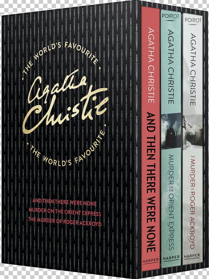 The World's Favourite Agatha Christie Book: Volume Three [CentenaryEdition] And Then There Were None The Murder Of Roger Ackroyd Hercule Poirot Murder On The Orient Express PNG, Clipart,  Free PNG Download