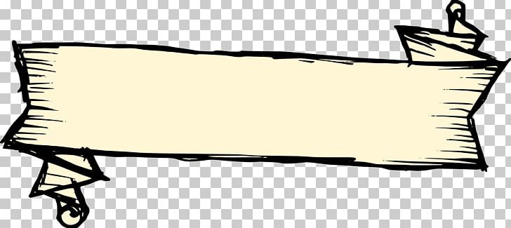 Drawing Banner PNG, Clipart, Angle, Banner, Black And White, Cartoon, Drawing Free PNG Download