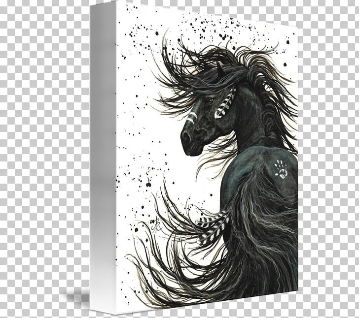 Mustang Friesian Horse Thoroughbred IPhone 6S Equestrian PNG, Clipart, Art, Artwork, Black, Black And White, Canvas Free PNG Download