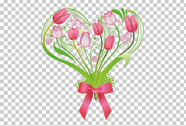 Tulip Flower Heart Illustration PNG, Clipart, Album, Album Vector, Broken Heart, Cartoon, Computer Icons Free PNG Download