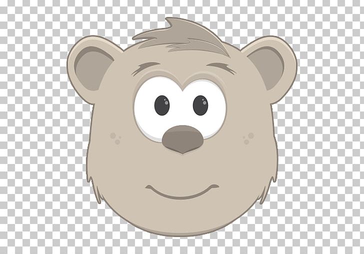 Bear Headgear Snout Animated Cartoon PNG, Clipart, Animals, Animated Cartoon, App, Bear, Carnivoran Free PNG Download
