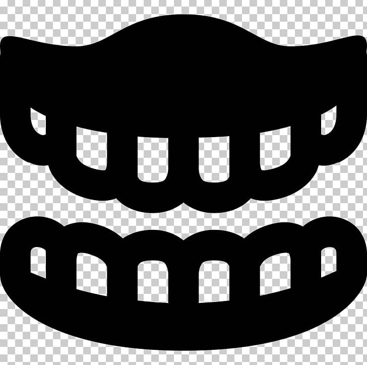 Dentures Computer Icons Tooth Font PNG, Clipart, Black, Black And White, Brand, Computer Icons, Dentistry Free PNG Download