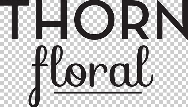 THORN Floral Graphic Design Logo PNG, Clipart, Area, Black, Black And White, Blog, Brand Free PNG Download