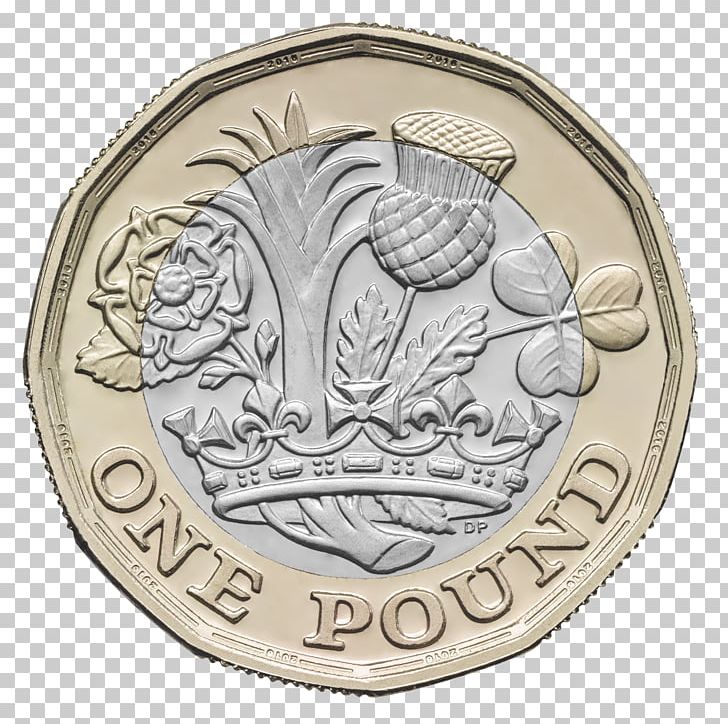 Royal Mint One Pound Dollar Coin Pound Sterling PNG, Clipart, 2017, Bimetallic Coin, Cash, Coin, Coins Free PNG Download