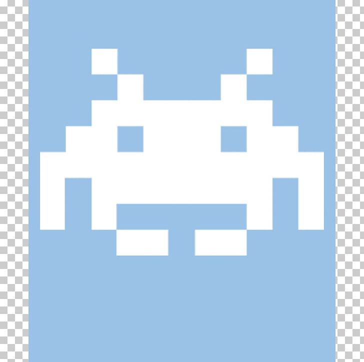 Space Invaders T-shirt Extraterrestrial Life Arcade Game Taito PNG, Clipart, Angle, Arcade Game, Area, Blue, Electric Blue Free PNG Download