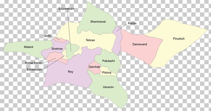 Varamin Malard County Shahriar County Qods County Tehran County PNG, Clipart, Angle, Area, Internet, Map, Ray Free PNG Download