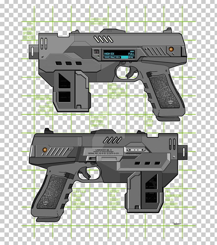 Judge Dredd Weapon YouTube Gun Lawgiver PNG, Clipart, Air Gun, Airsoft Gun, Art, Assault Rifle, Blueprint Free PNG Download