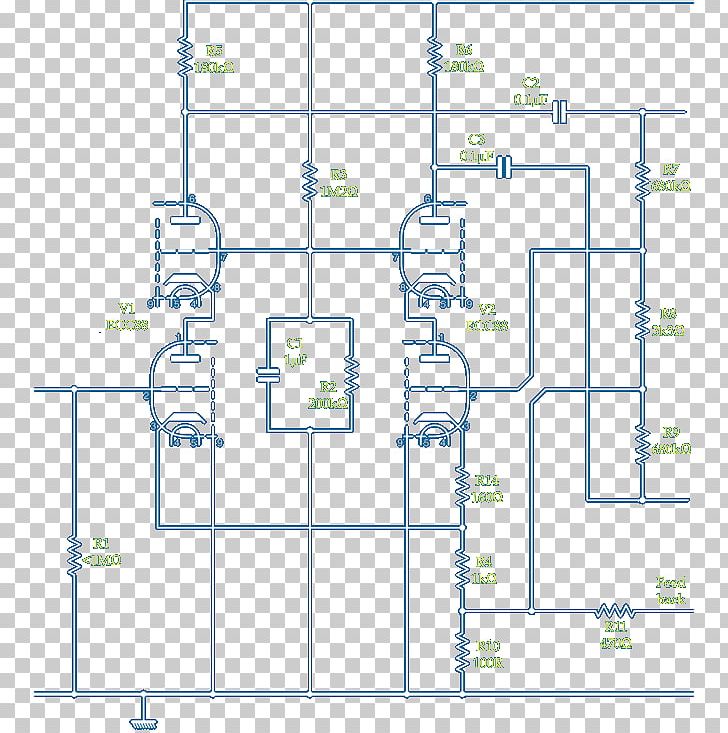 Valve Amplifier Phase Splitter Cascode Audio Power Amplifier PNG, Clipart, 12au7, 12ax7, Amplifier, Angle, Area Free PNG Download