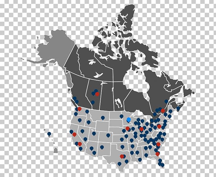 Canada United States Map Stock Photography PNG, Clipart, Americas, Blank Map, Blue, Branch Office, Canada Free PNG Download