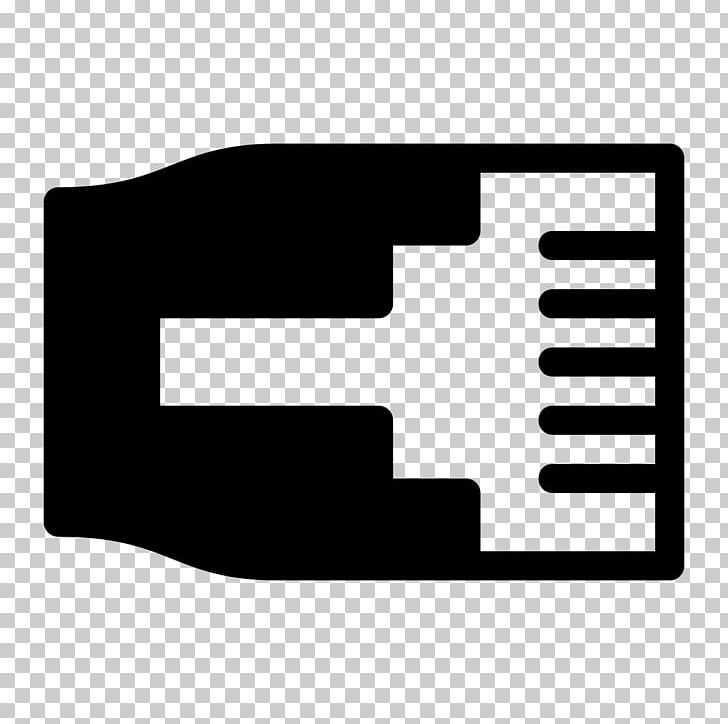 Computer Icons Twisted Pair Registered Jack PNG, Clipart, 8p8c, Angle, Black, Black And White, Brand Free PNG Download