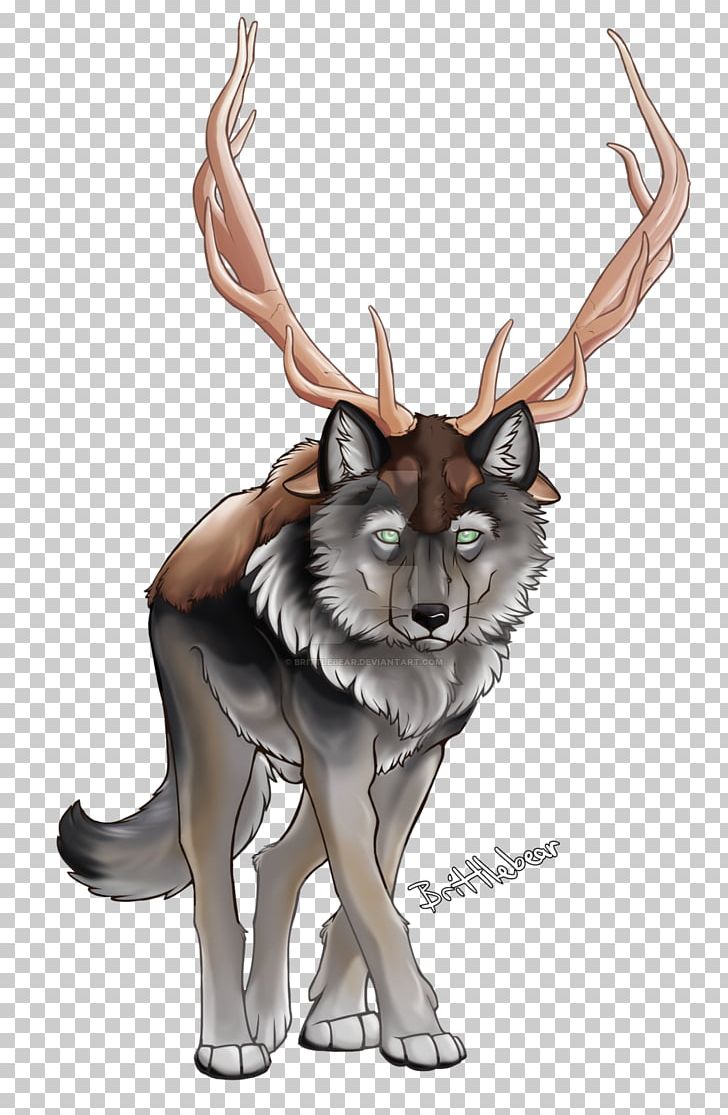Reindeer Antler Dog Mammal Illustration PNG, Clipart, Antler, Art, Canidae, Carnivoran, Cartoon Free PNG Download