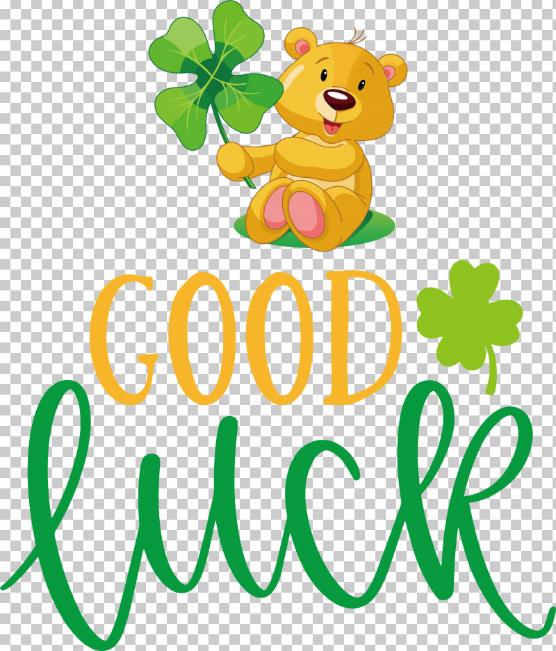 Saint Patrick Patricks Day Good Luck PNG, Clipart, Bears, Cartoon, Flower, Good Luck, Meter Free PNG Download