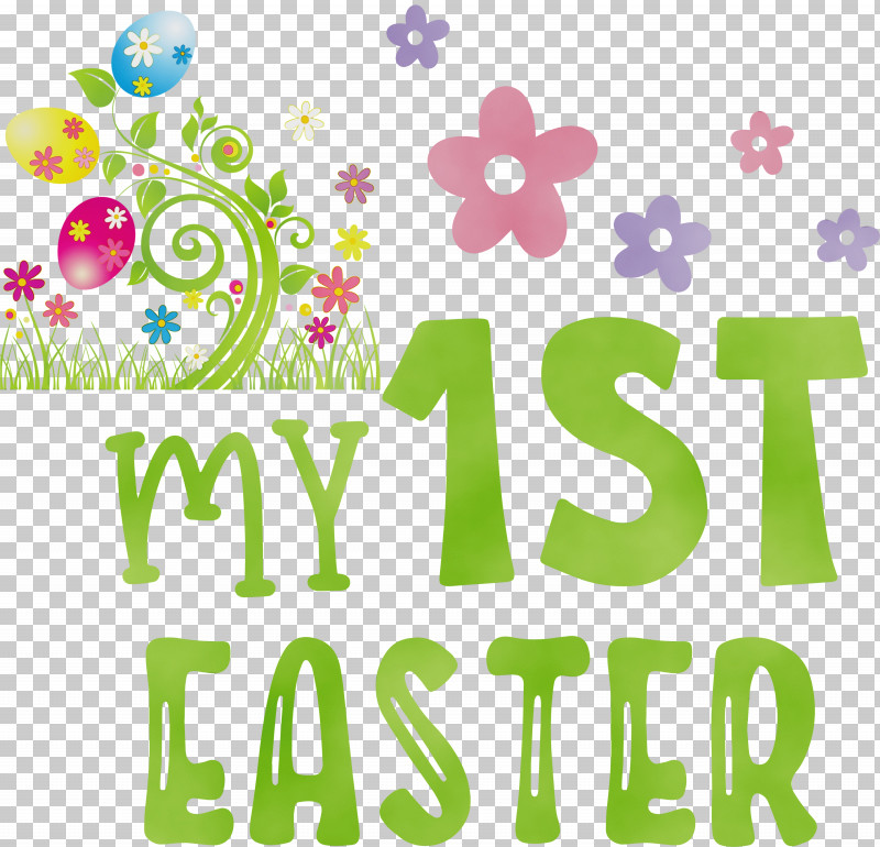 Floral Design PNG, Clipart, Floral Design, Green, Happiness, Happy Easter Day, Logo Free PNG Download