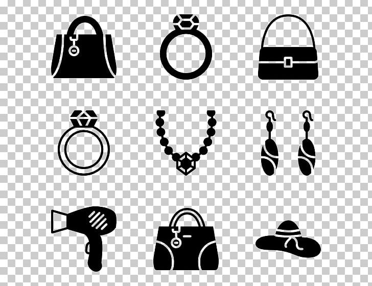 Clothing Accessories Computer Icons PNG, Clipart, Area, Black, Black And White, Body Jewelry, Brand Free PNG Download