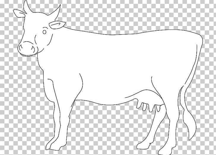 Dairy Cattle Ox Drawing PNG, Clipart, Animal Figure, Animals, Area, Artwork, Black And White Free PNG Download