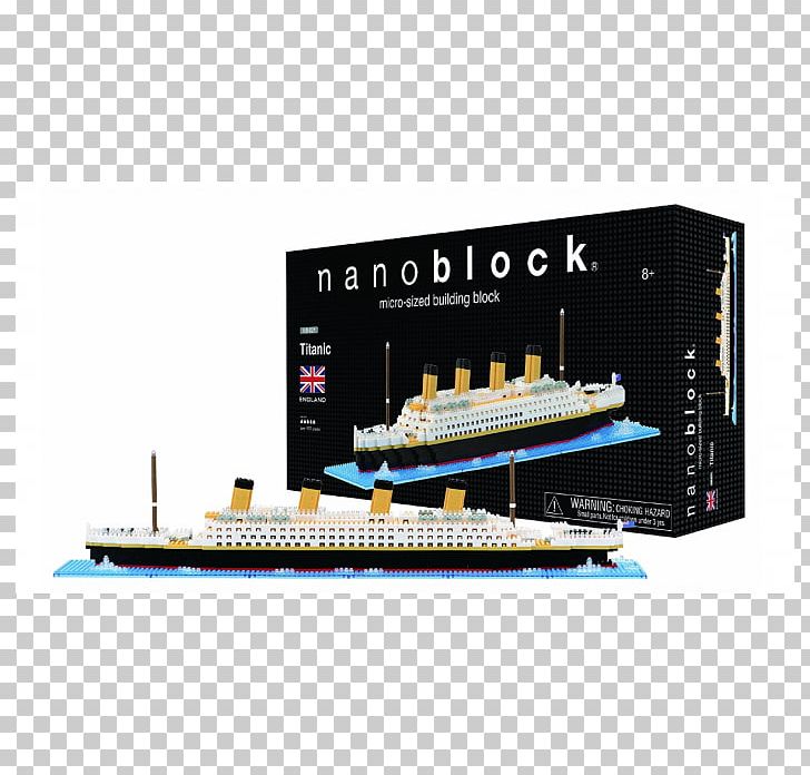 Nanoblock NB‐021 Titanic RMS Titanic Plastic Model Fishpond Limited PNG, Clipart, Brand, Construction Set, Electronics, Fishpond Limited, Gundam Model Free PNG Download