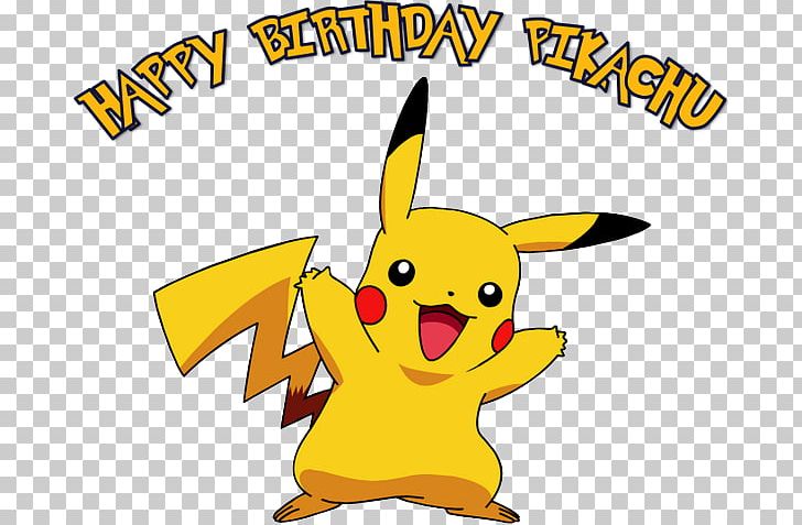 Pokemon Pikachu Pokemon Go Birthday Png Clipart B Day Birthday Cartoon Charizard Dog Like Mammal Free