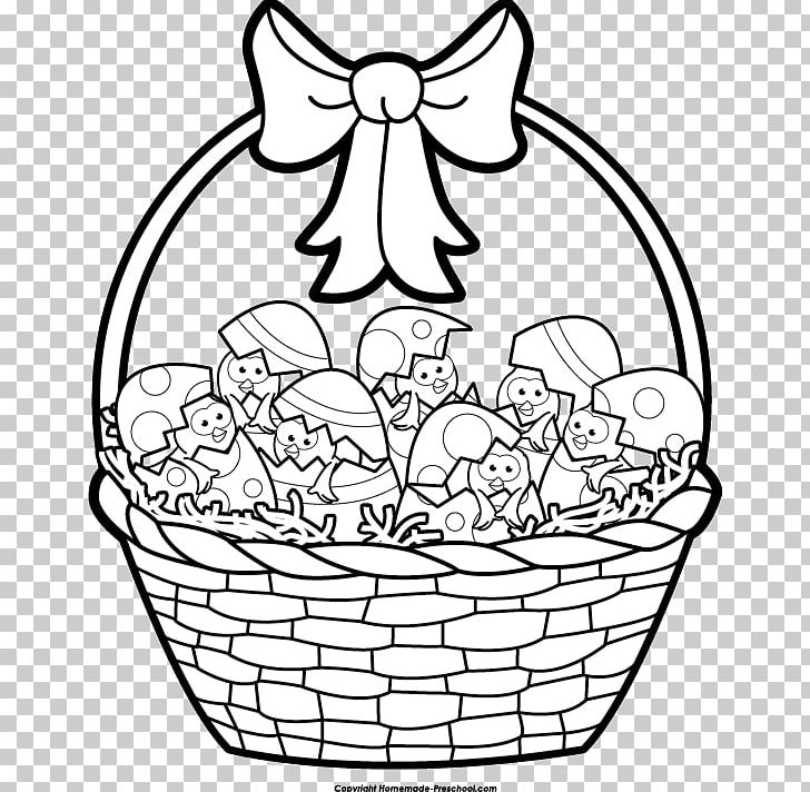 Easter Bunny Easter Egg Easter Basket PNG, Clipart, Basket, Basket Of Bread, Black And White, Christianity, Christmas Free PNG Download