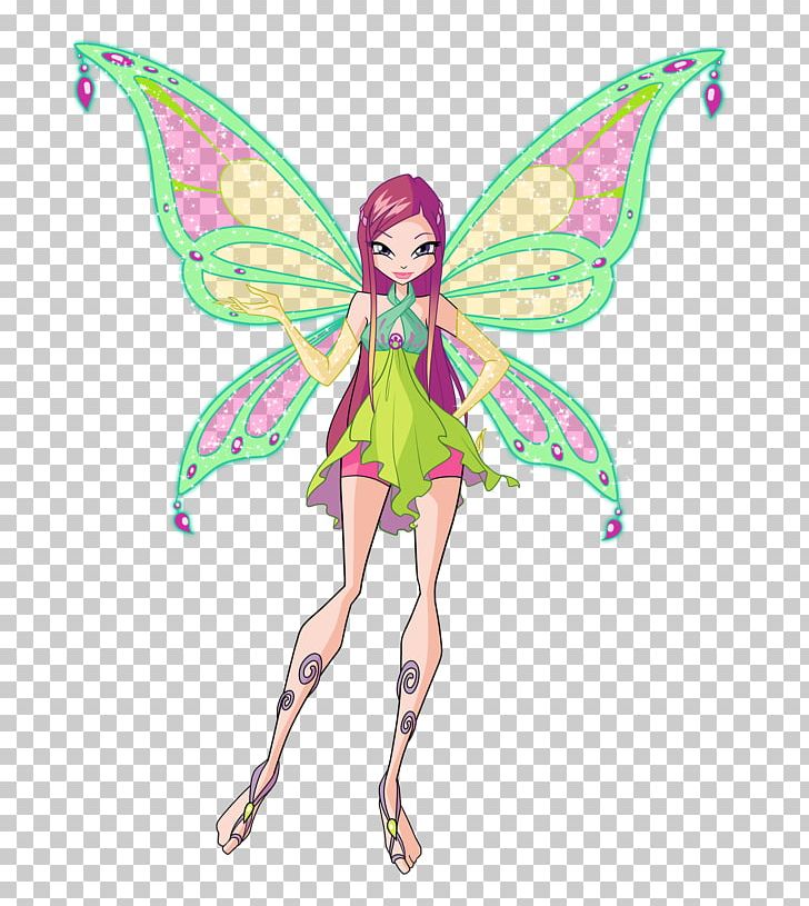 Roxy Bloom Flora Tecna Musa PNG, Clipart, Art, Bloom, Brush Footed Butterfly, Butterfly, Costume Design Free PNG Download