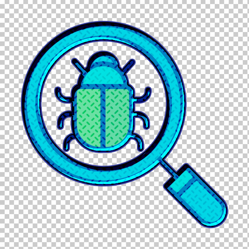Cyber Icon Bug Icon PNG, Clipart, Bug Icon, Cyber Icon, Turquoise Free PNG Download