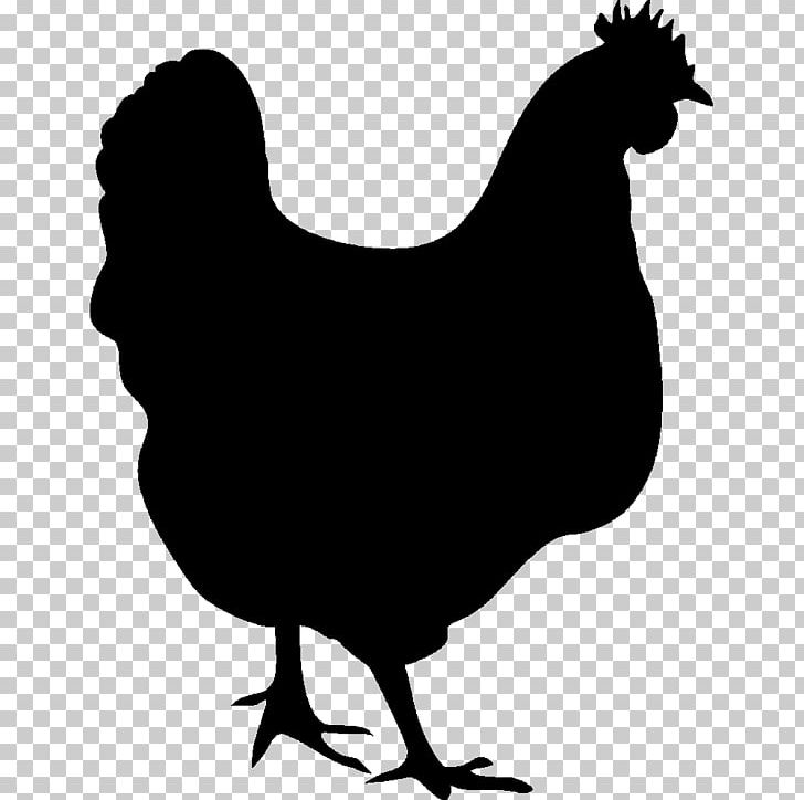 Chicken Meat Silhouette Hen PNG, Clipart, Animals, Beak, Bird, Black And White, Chalkboard Free PNG Download