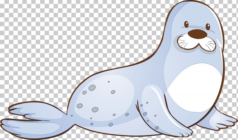 Earless Seal Seal Animal Figure PNG, Clipart, Animal Figure, Earless Seal, Paint, Seal, Watercolor Free PNG Download