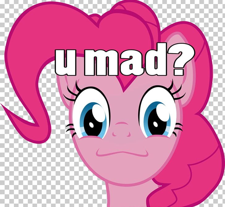 Pinkie Pie R U Mad Snout PNG, Clipart, Art, Cartoon, Character, Cheek, Ear Free PNG Download