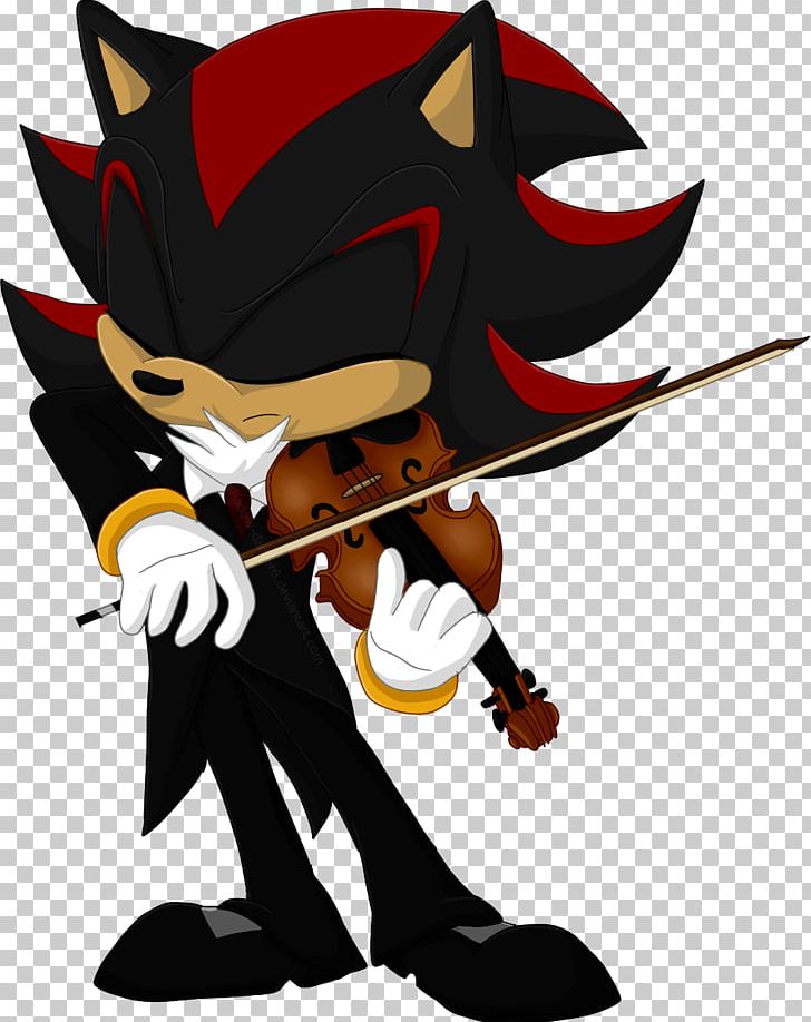Shadow The Hedgehog Sonic CD Sonic The Hedgehog Violin PNG, Clipart, Art, Cartoon, Deviantart, Drawing, Fictional Character Free PNG Download