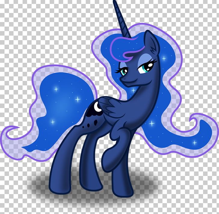 Pony Princess Luna Horse PNG, Clipart, Anim, Art, Artist, Cartoon, Cobalt Blue Free PNG Download