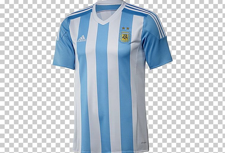 Argentina National Football Team 2015 Copa América Copa América Centenario Jersey PNG, Clipart, Active Shirt, Adidas, Blue, Clothing, Copa America Free PNG Download