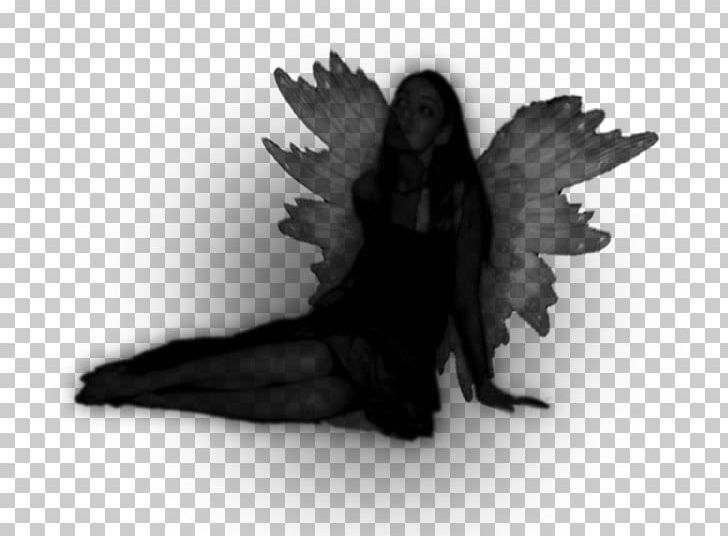 Black And White Silhouette Fairy PNG, Clipart, Animals, Black, Black And White, Fairy, Legendary Creature Free PNG Download