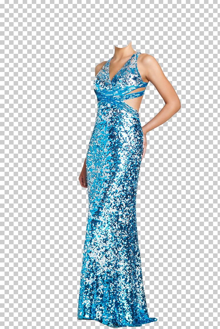 Dress Prom Sequin Evening Gown Neckline PNG, Clipart, Aqua, Bead, Clothing, Cocktail Dress, Day Dress Free PNG Download