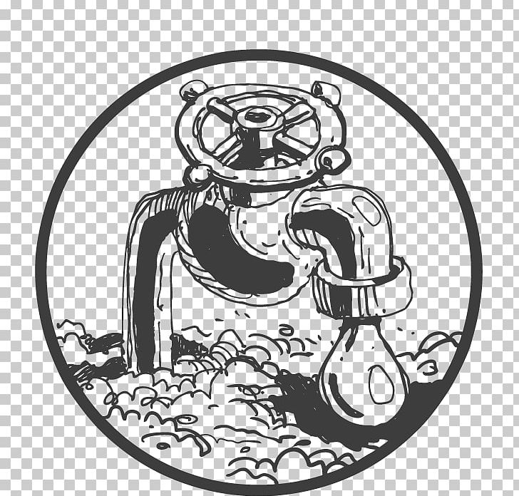 Greywater Wastewater Water Wally PNG, Clipart, Artwork, Black, Black And White, Cartoon, Circle Free PNG Download
