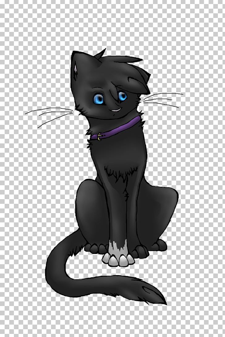 Black Cat Kitten Whiskers Warriors PNG, Clipart, Animals, Art, Black, Black Cat, Carnivoran Free PNG Download