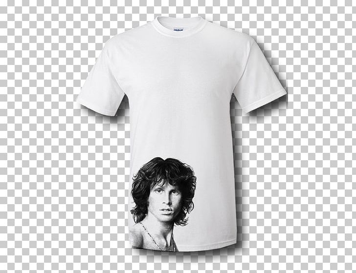 T-shirt Jim Morrison Hoodie Sleeve Clothing PNG, Clipart, Black And White, Clothing, Doors, Dress, Fashion Free PNG Download
