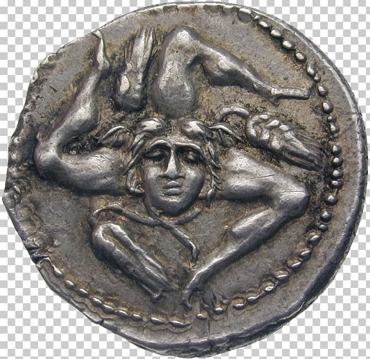 Coin Roman Republic Caesar's Civil War Roman Empire Trinacria PNG, Clipart, Artifact, Augustus, Caesars Civil War, Coin, Currency Free PNG Download